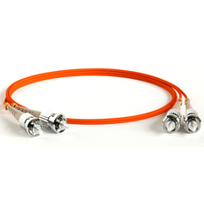 Патч-корд волоконно-оптический (шнур) MM 50/125 ST-ST 2мм duplex LSZH (15м) Hyperline 243216