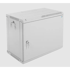 Шкаф телекоммуникационный настенный разборный 9U (600х350) дверь металл ЦМО ШРН-Э-9.350.1