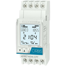 ORBIS Реле времени астрономическое ASTRO NOVA CITY 2 канала OB178012