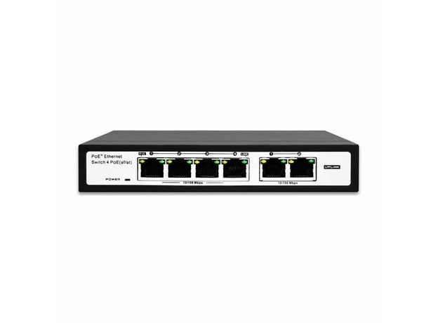 PoE-коммутатор 4-порта SatVision SVB-404PC