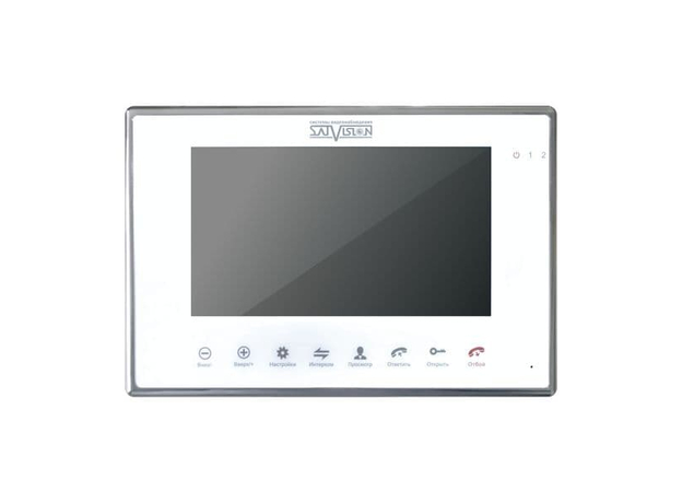 AHD видеодомофон 7" SatVision SVM-717 AMD (белый)