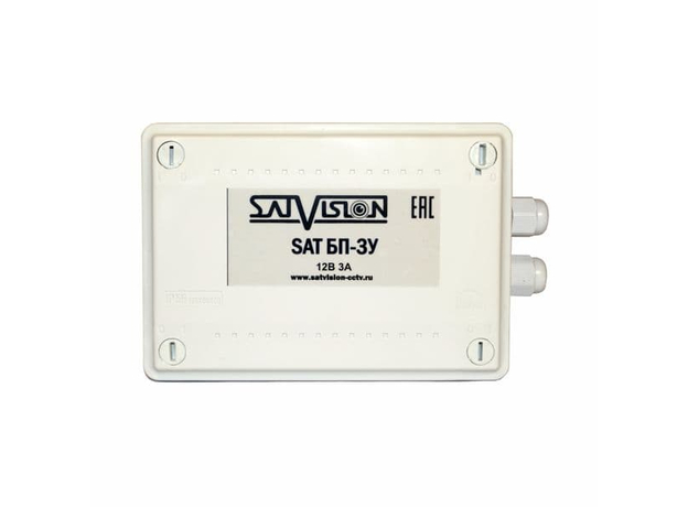 Блок питания 12V/3А SatVision SAT БП-3У