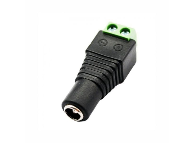 Разъем питания 2,1х5,5 гнездо с клеммной колодкой/SAT SatVision