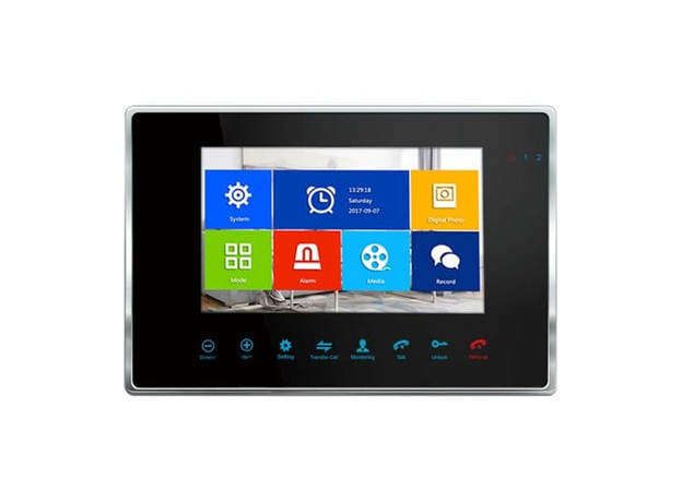 AHD видеодомофон 7" SatVision SVM-717 AMD (черный)