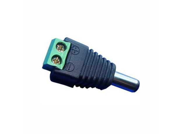 Разъем штекер питания 2,1х5,5 с клеммной колодкой/SAT SatVision