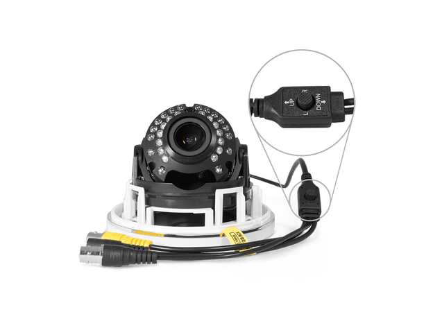 AHD видеокамера Proto AHD-10D-PE20V212IR (White)