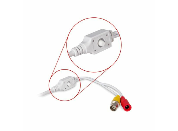 AHD видеокамера Proto AHD-1B-EH10F36IR (White)