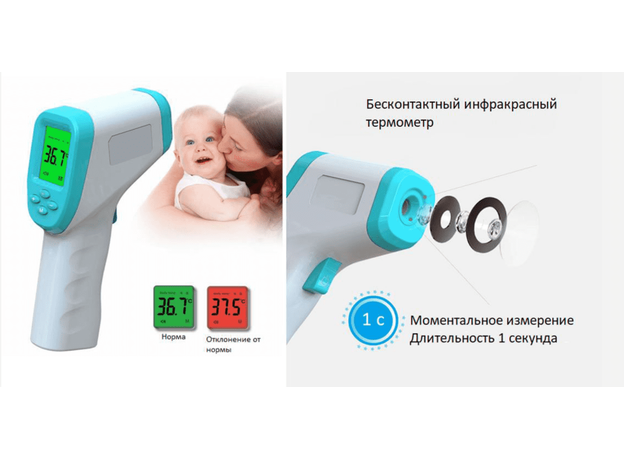 Бесконтактный инфракрасный термометр Proto-IT100