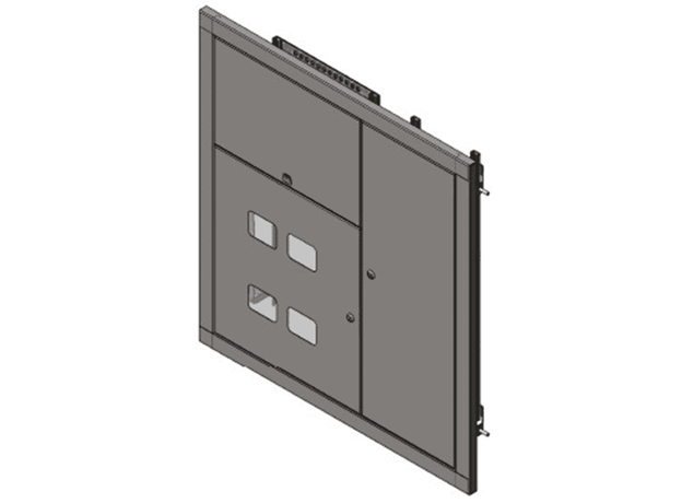 Щит этажный четырехквартирный ЩЭ-4 Стандарт (1000х650х120) завод МАЯК