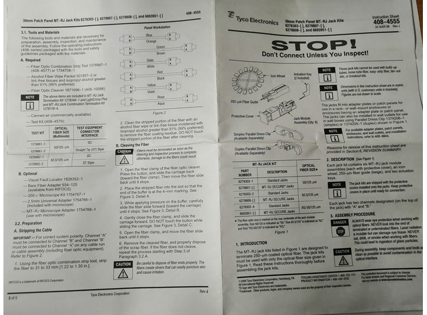 АМР Гнездо МТ-RJ AMP 6278303-1