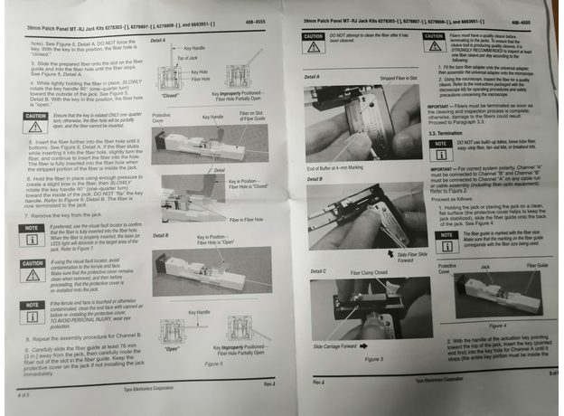 АМР Гнездо МТ-RJ AMP 6278303-1