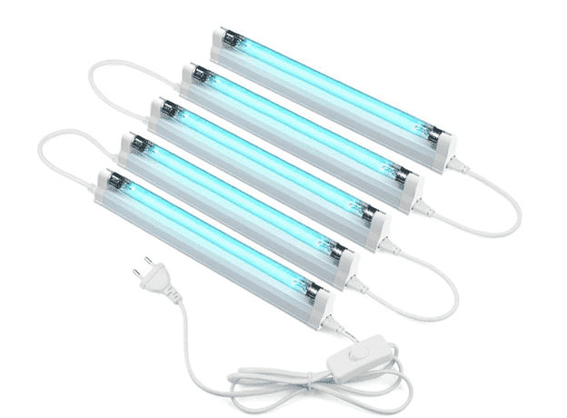 Облучатель Uniel UGL-S01A-8W-UVCB WHITE (8Вт, G5)