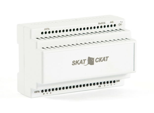 Малогабаритный источник питания СКАТ-2400М DIN Бастион