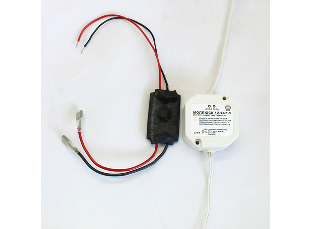 Малогабаритный блок питания МОЛЛЮСК ББП-12/1,3 Бастион