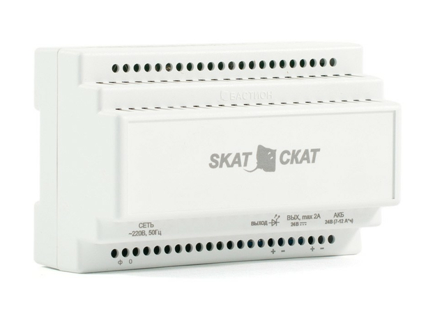 Источник питания SKAT-24-2,0 DIN Бастион Источник питания SKAT-24-2,0 DIN Бастион