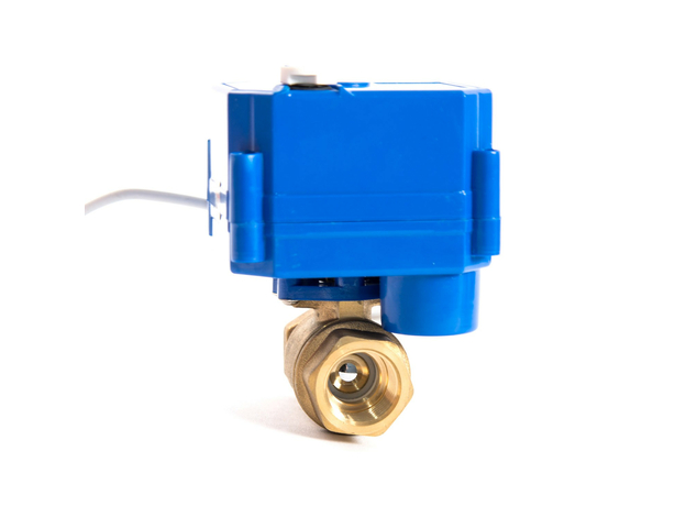 Шаровый кран 1/2" с электроприводом, 12V Бастион