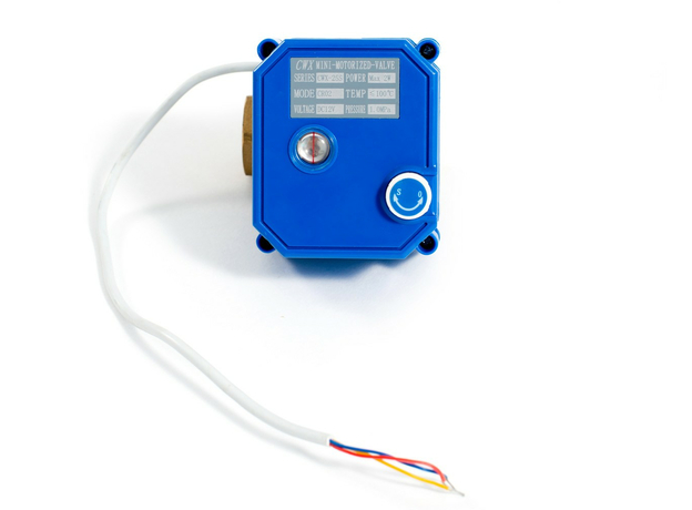 Шаровый кран 3/4" с электроприводом, 12V Бастион