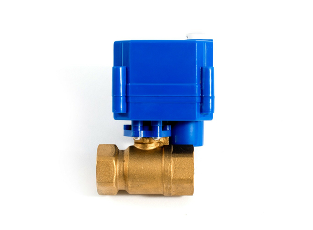 Шаровый кран 3/4" с электроприводом, 12V Бастион