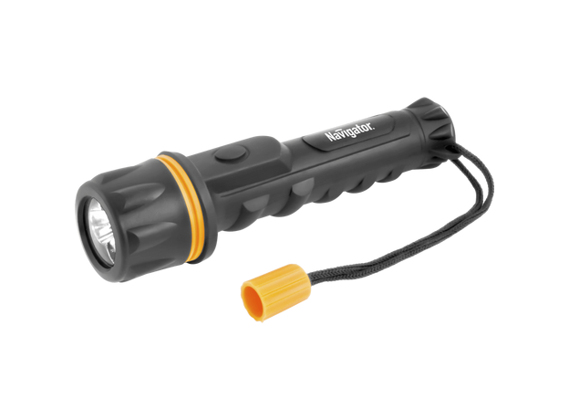 Фонарь Navigator 71 584 NPT-R06-2AA Пластик + резина. 1LED 0.5Вт