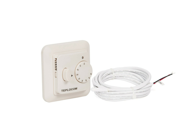 Встраиваемый термостат для тёплого пола TEPLOCOM TSF-220/16A Бастион