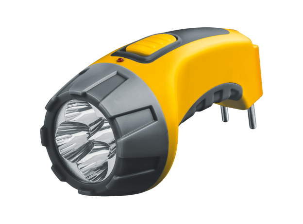 Фонарь Navigator 94 951 NPT-CP03-ACCU Пласт. 4LED, прям. зар-ка, акк.4В, 500мАч.