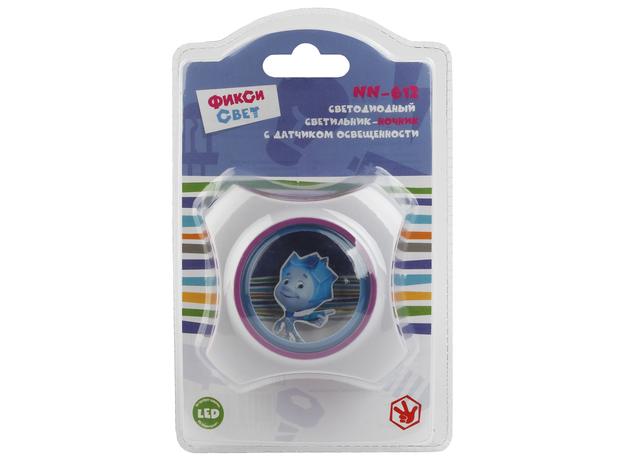 ЭРА ночник NN-612-LS-BU синий ФИКСИКИ ЭРА ночник NN-612-LS-BU синий ФИКСИКИ