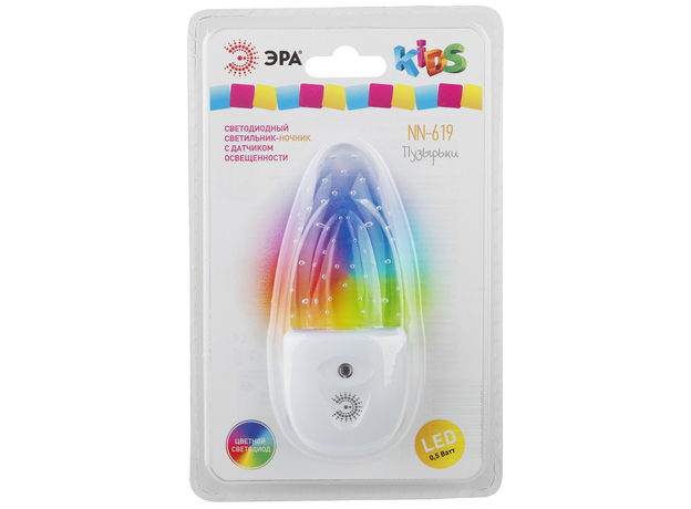 ЭРА ночник NN-619-LS-W белый ЭРА ночник NN-619-LS-W белый