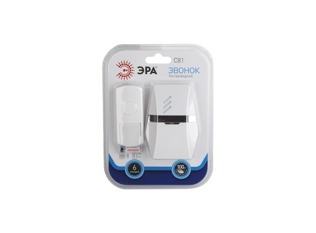 Звонок ЭРА C81 беспроводной (нов.упак)