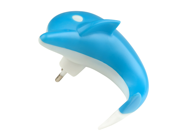 DTL-301-Дельфин-Blue-4LED-0.5W Светильник-ночник. Без выключателя. Блистер DTL-301-Дельфин-Blue-4LED-0.5W Светильник-ночник. Без выключателя. Блистер