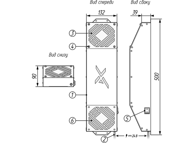 Рециркулятор для транспорта Proto-X Proto-RBT-226