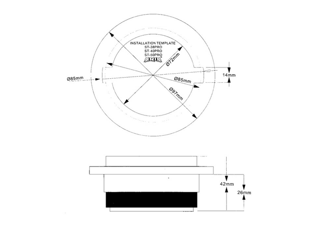 ВЧ-динамики ARIA ST-50PRO