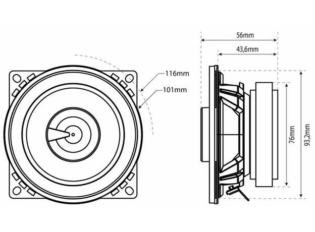 Колонки MTX TX240C