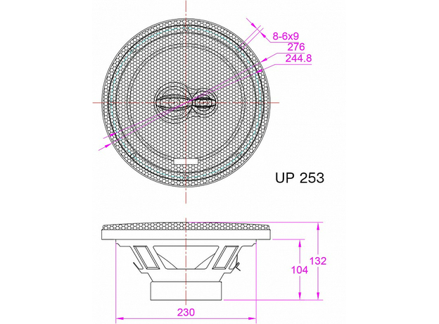 Колонки Ivolga UP-253