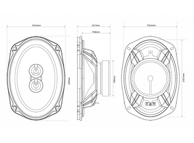Колонки MTX TX269C