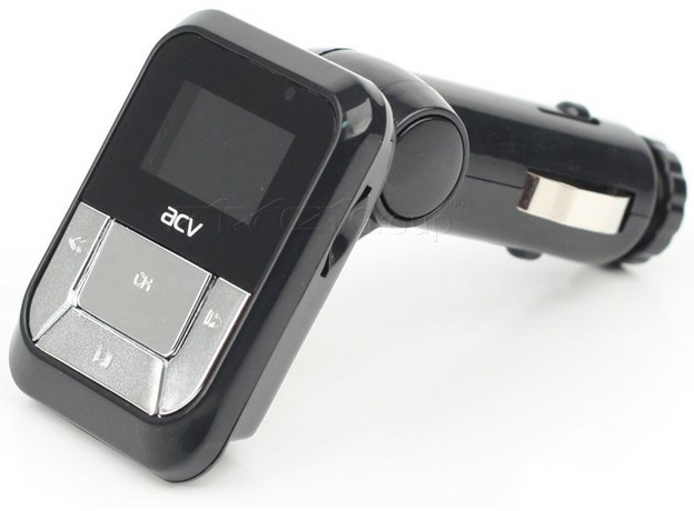FM трансмиттер ACV FMT-112 ж/к дисп/USB/micro SD/MP3