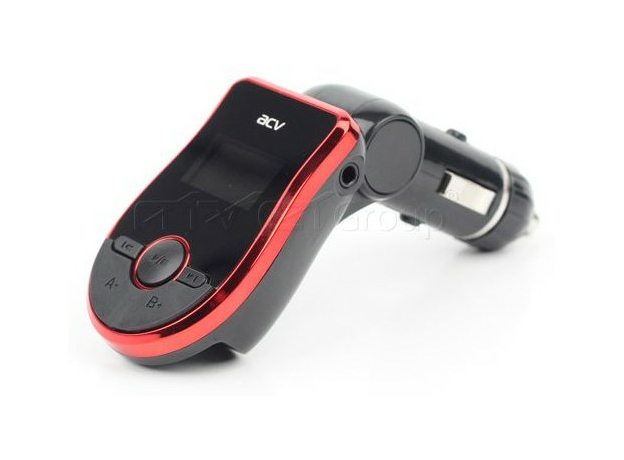 FM трансмиттер ACV FMT-113 ж/к дисп/USB/micro SD/12-24