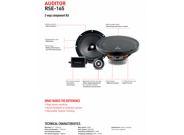 Колонки Focal Auditor RSE-165