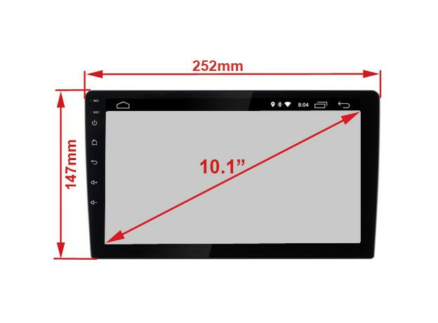 2DIN USB-магнитола Incar DTA-7710U на Android 10 с навигацией, 10"