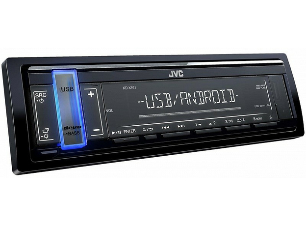 USB-магнитола JVC KD-X161
