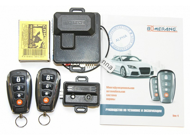 Автосигнализация Boomerang Alpha Line 4 Автосигнализация Boomerang Alpha Line 4