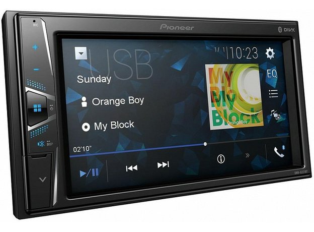 2DIN USB-магнитола Pioneer DMH-G221BT