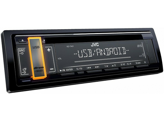 CD/USB-магнитола JVC KD-T401