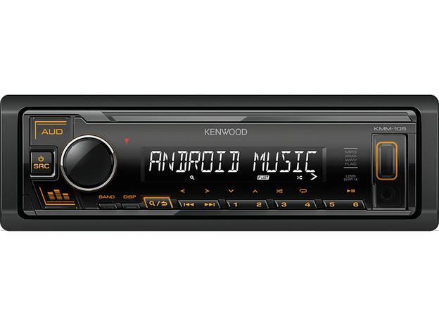 USB-магнитола Kenwood KMM-105AY
