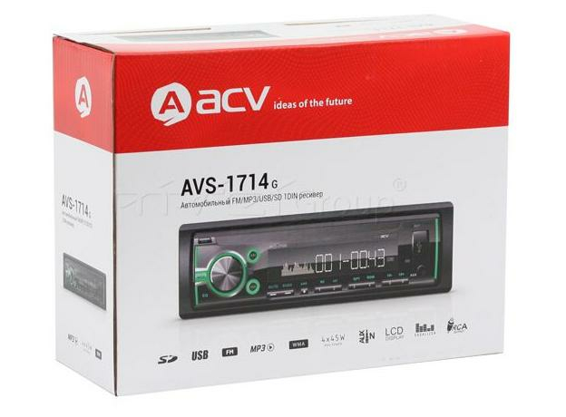 USB/SD-магнитола ACV AVS-1714G