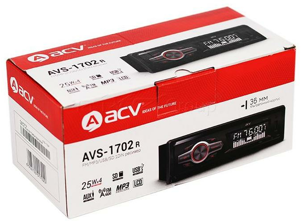 USB/SD-магнитола ACV AVS-1702R