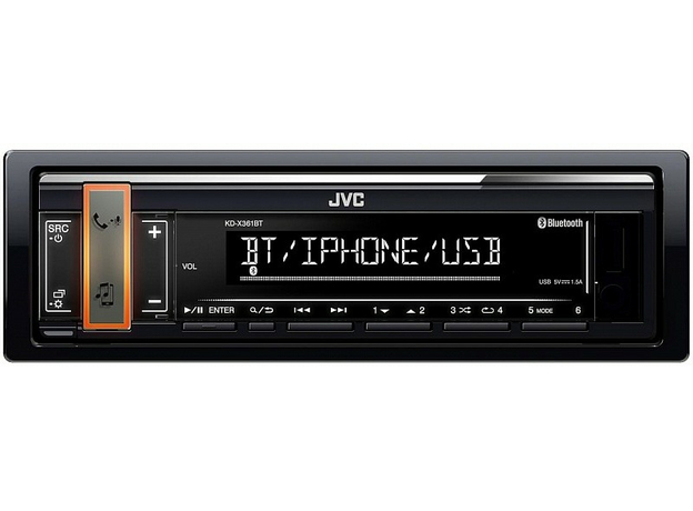 USB-магнитола JVC KD-X361BT