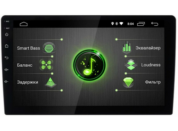 2DIN USB-магнитола Incar DTA-7709U на Android 10 с навигацией, 9"