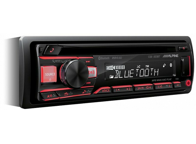 CD/USB-магнитола Alpine CDE-203BT