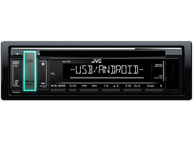 CD/USB-магнитола JVC KD-T401