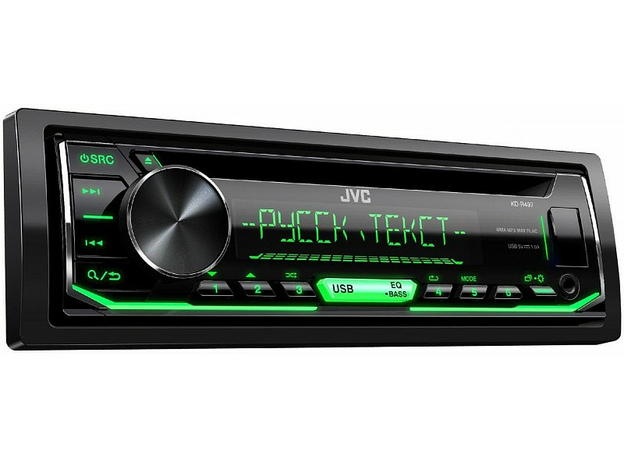 CD/USB-магнитола JVC KD-R497 CD/USB-магнитола JVC KD-R497